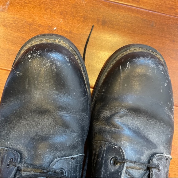 VINTAGE Black Leather Boots from 1986 - Addison Shoe Company - Picture 6 of 7